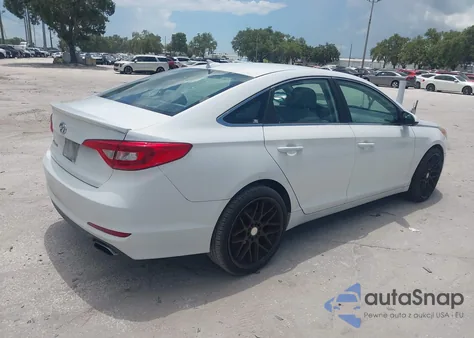 2016 Hyundai Sonata Se z USA, uszkodzony, nr VIN 5NPE24AF6GH287058